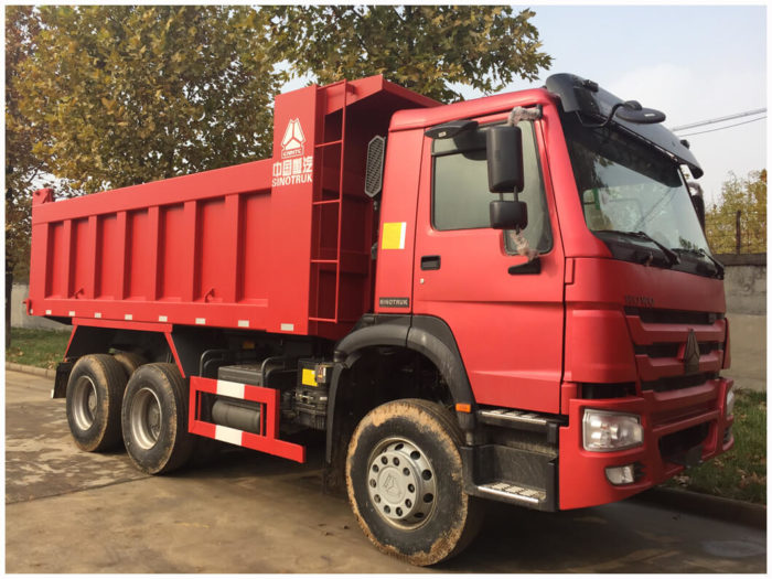 HOWO 6X4 Tipper Truck 4