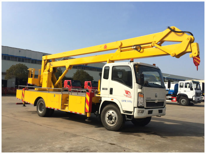 HOWO Overhead Working Truck 1