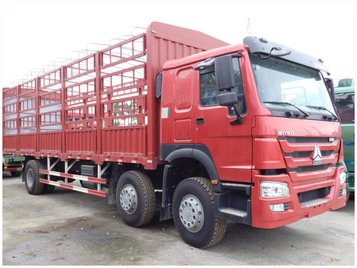 HOWO Stake Cargo Truck 2