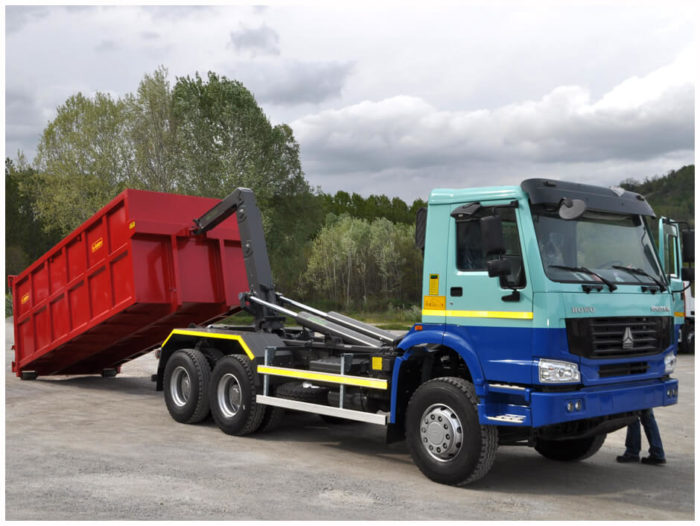 Hook Arm Garbage Truck 1