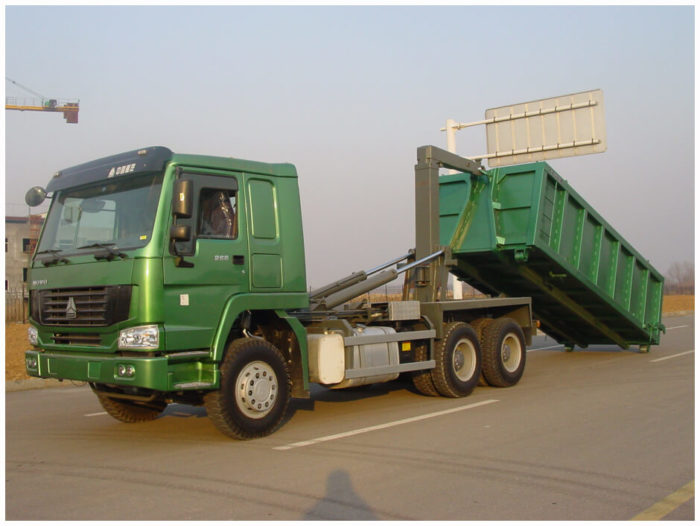 Hook Arm Garbage Truck 3